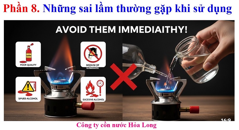 Cồn Đốt Bếp Cồn Là Gì? Cách Chọn Và Sử Dụng Hiệu Quả, An Toàn